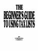 The_beginner_s_guide_to_using_tax_lists