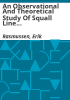 An_observational_and_theoretical_study_of_squall_line_evolution