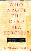 Who_wrote_the_Dead_Sea_scrolls_